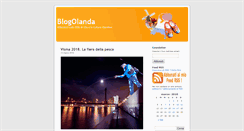 Desktop Screenshot of blogolanda.it